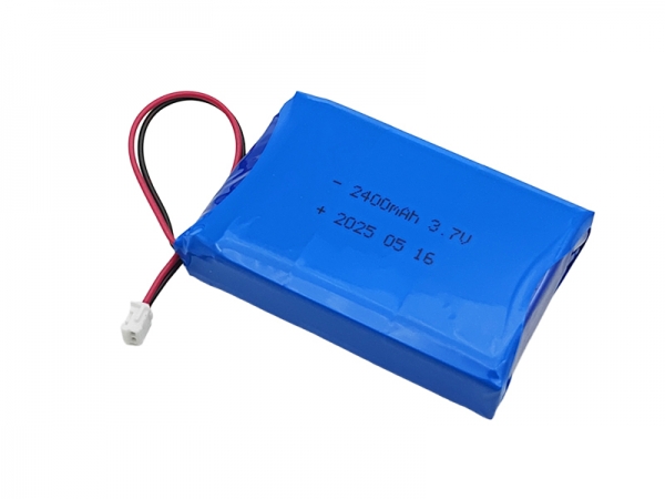 3.7V聚合物鋰電池 | 3.7V 603450 2400mAh-2P 